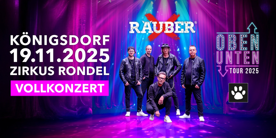 Königsdorf singt mit den Räubern im Zirkus "Rondel"