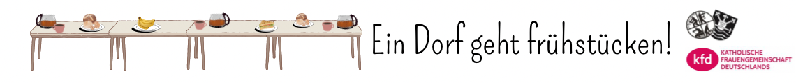 Ein Dorf geht frühstücken