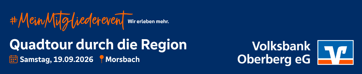 Mitglieder-Event: Quadtour durch die Region