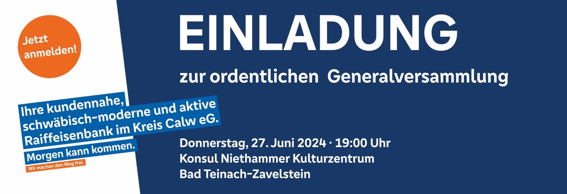 Ordentliche Generalversammlung