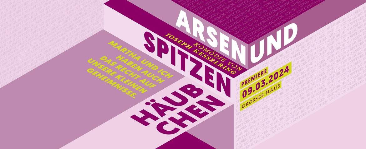 Generalprobe Pfalztheater: Arsen und Spitzenhäubchen