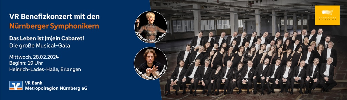 VR Benefizkonzert mit den Nürnberger Symphonikern