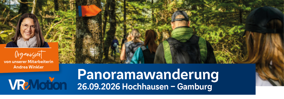 VR eMotion: Panoramawanderung zur Gamburg mit exklusiver Burgführung