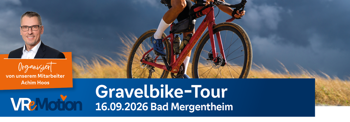 VR eMotion: Gravelbike-Tour rund um Bad Mergentheim