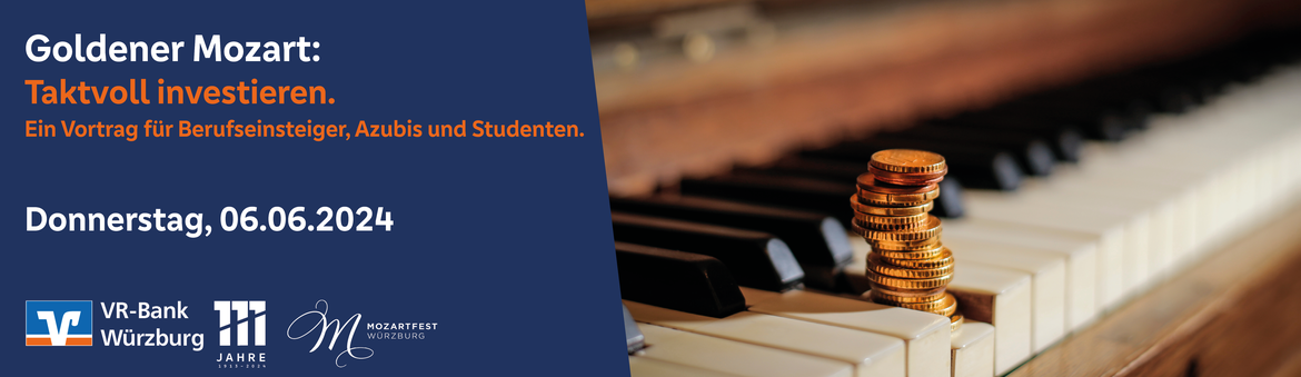 Goldener Mozart: Taktvoll investieren.