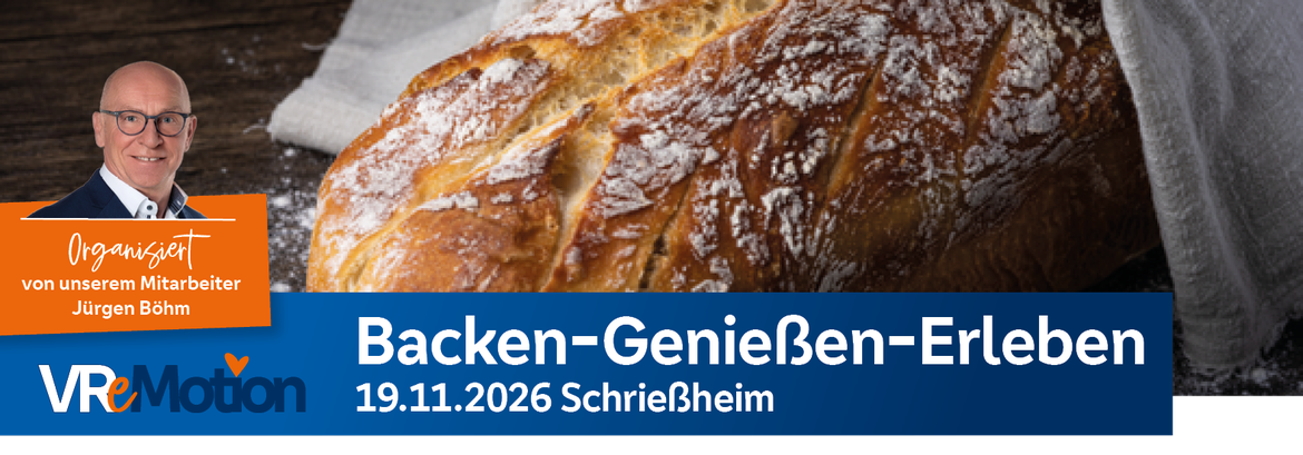 VR eMotion: Backen - Genießen - Erleben