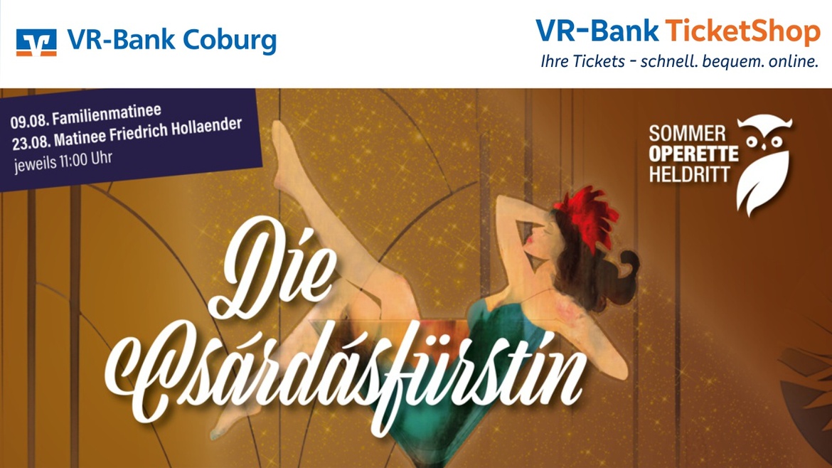 Sommeroperette Heldritt - Die Csárdásfürstin