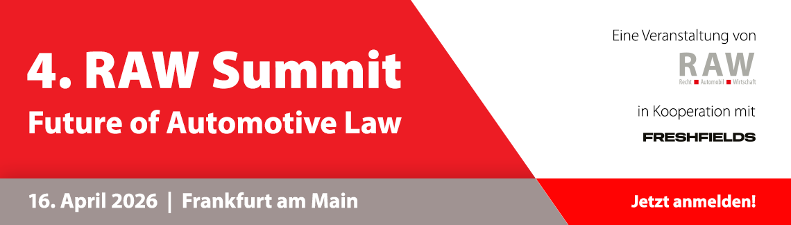 4. RAW Summit – Future of Automotive Law