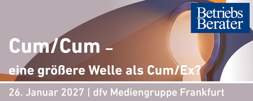 Cum/Cum - eine zu große Welle?