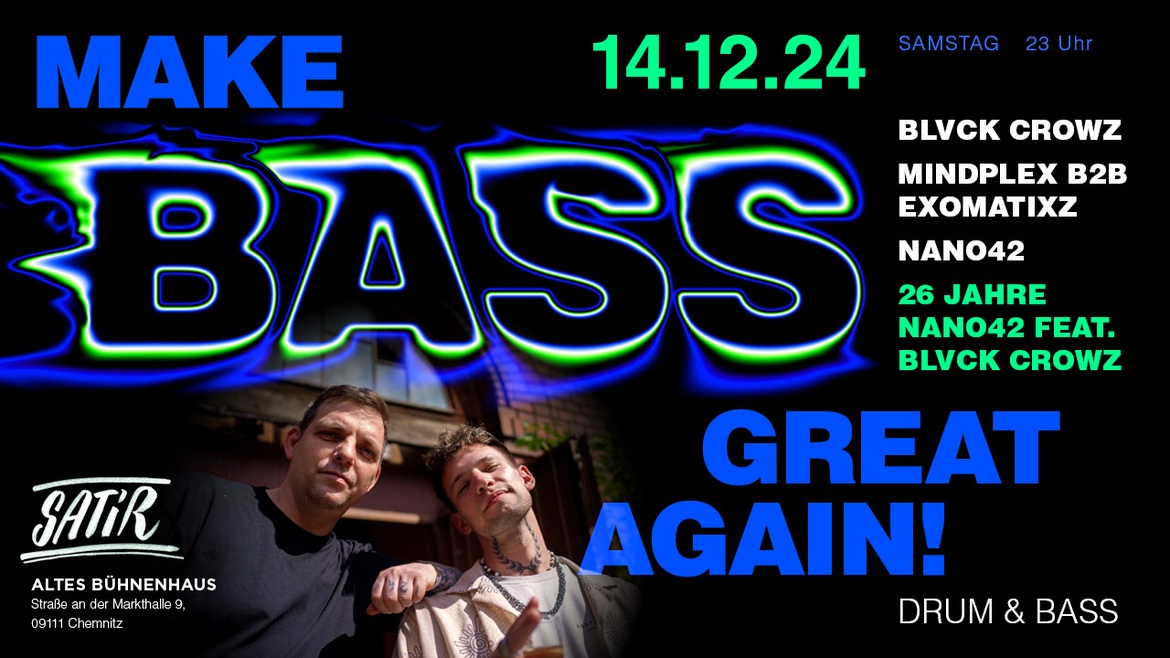 MAKE BASS GREAT AGAIN