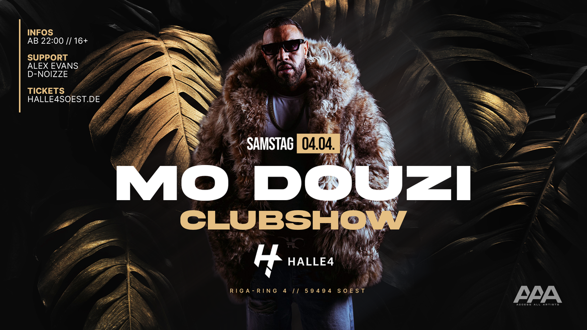 MO DOUZI CLUBSHOW - 04.04.2026