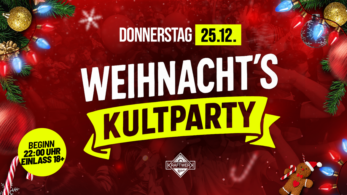 XMAS PARTY IM KRAFTWERK RELAX | 18+