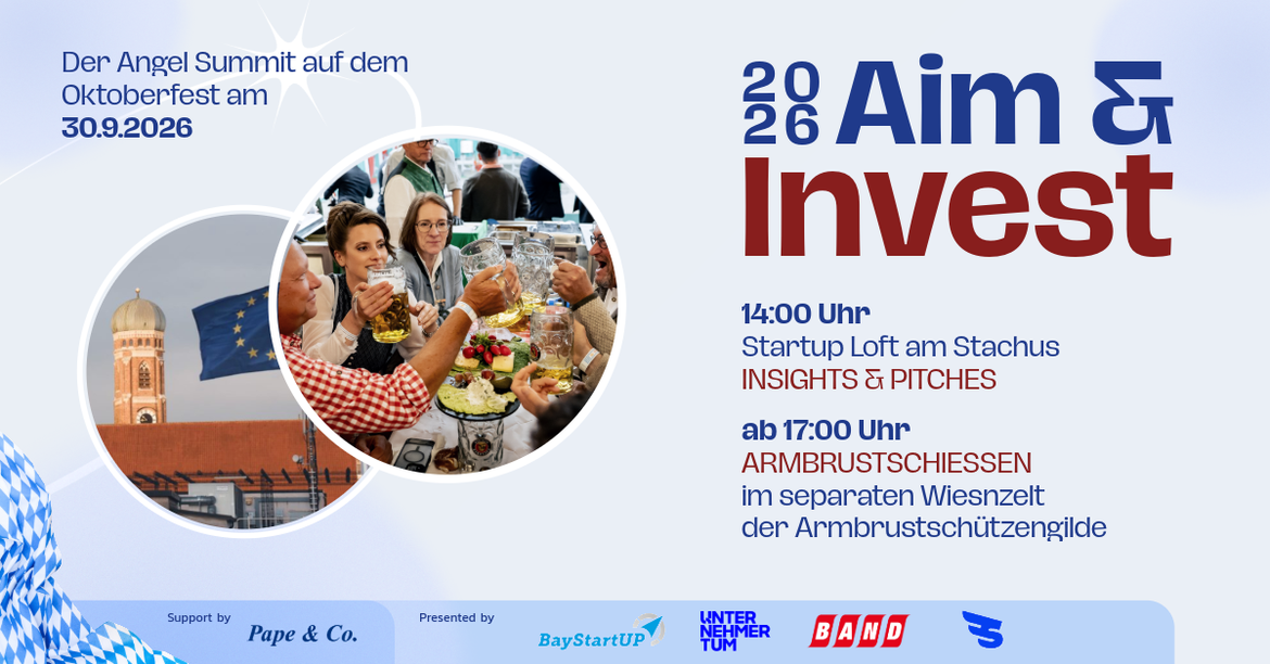Aim & Invest - Der Angel Wiesn Summit