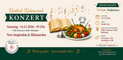 Köstlich Kulinarisch – Musik für alle Sinne!