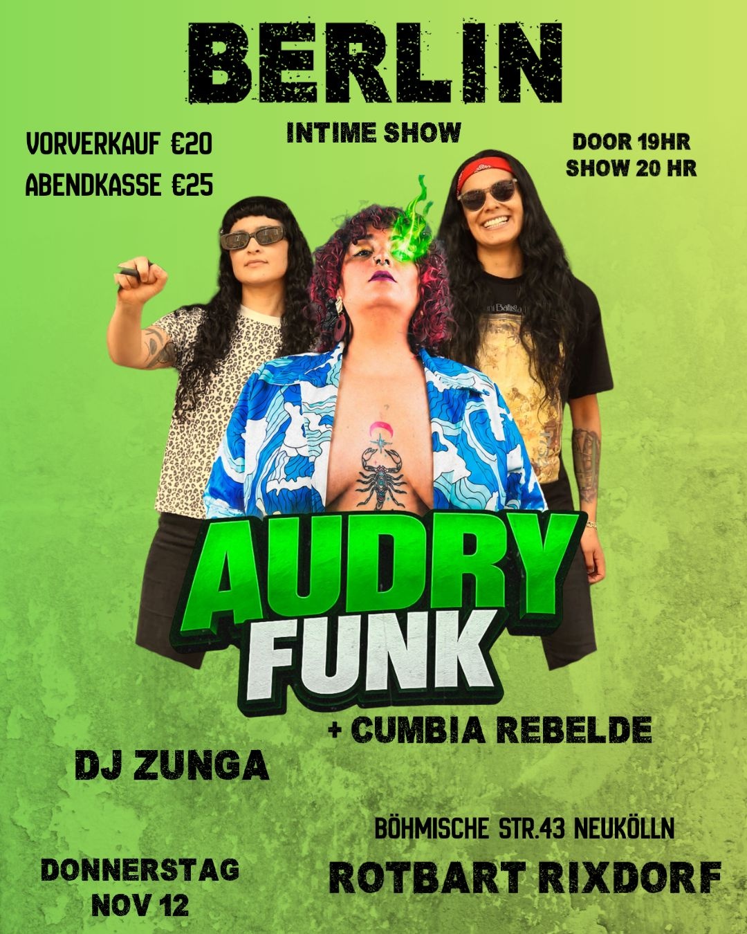 Audry Funk in Berlin
