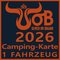 Camping-Karte 2026 für ein Fahrzeug