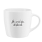 Tasse Da, wo ich bin