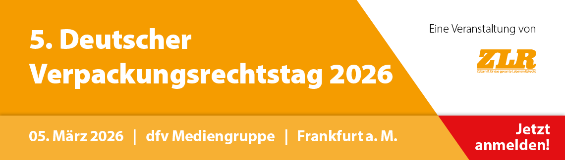 5. Deutscher Verpackungsrechtstag 2026
