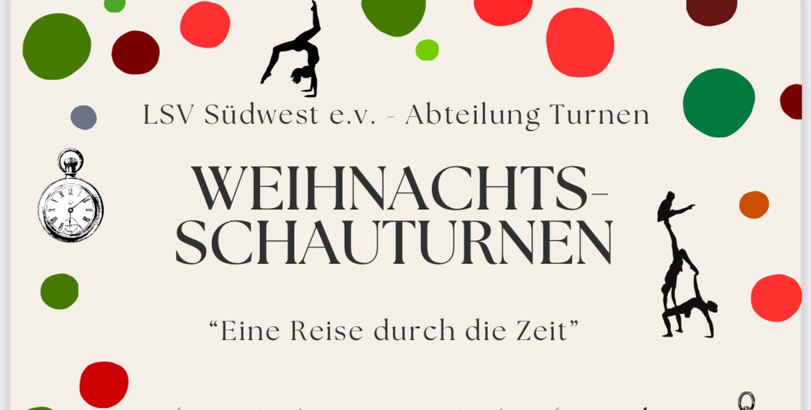 Weihnachtsschauturnen LSV Südwest e.V.