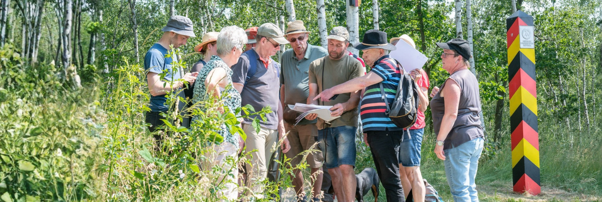 Grenzwanderung im Grünen Band