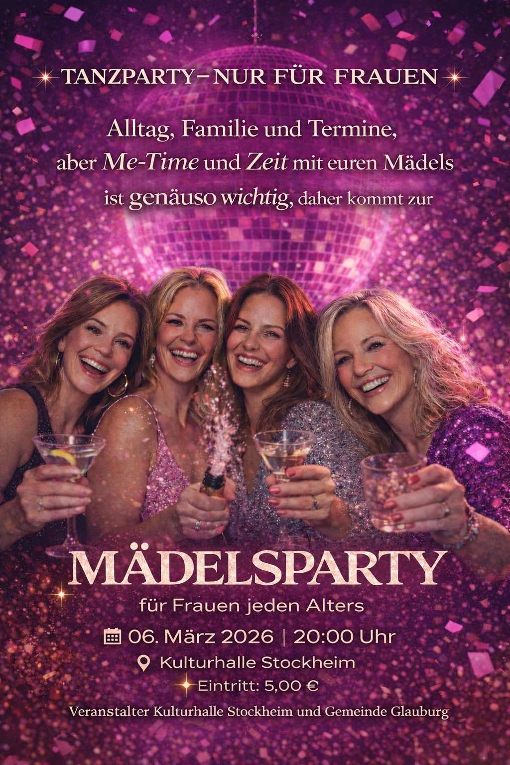 1. Stockheimer Mädels-Party für Frauen jeden Alters!