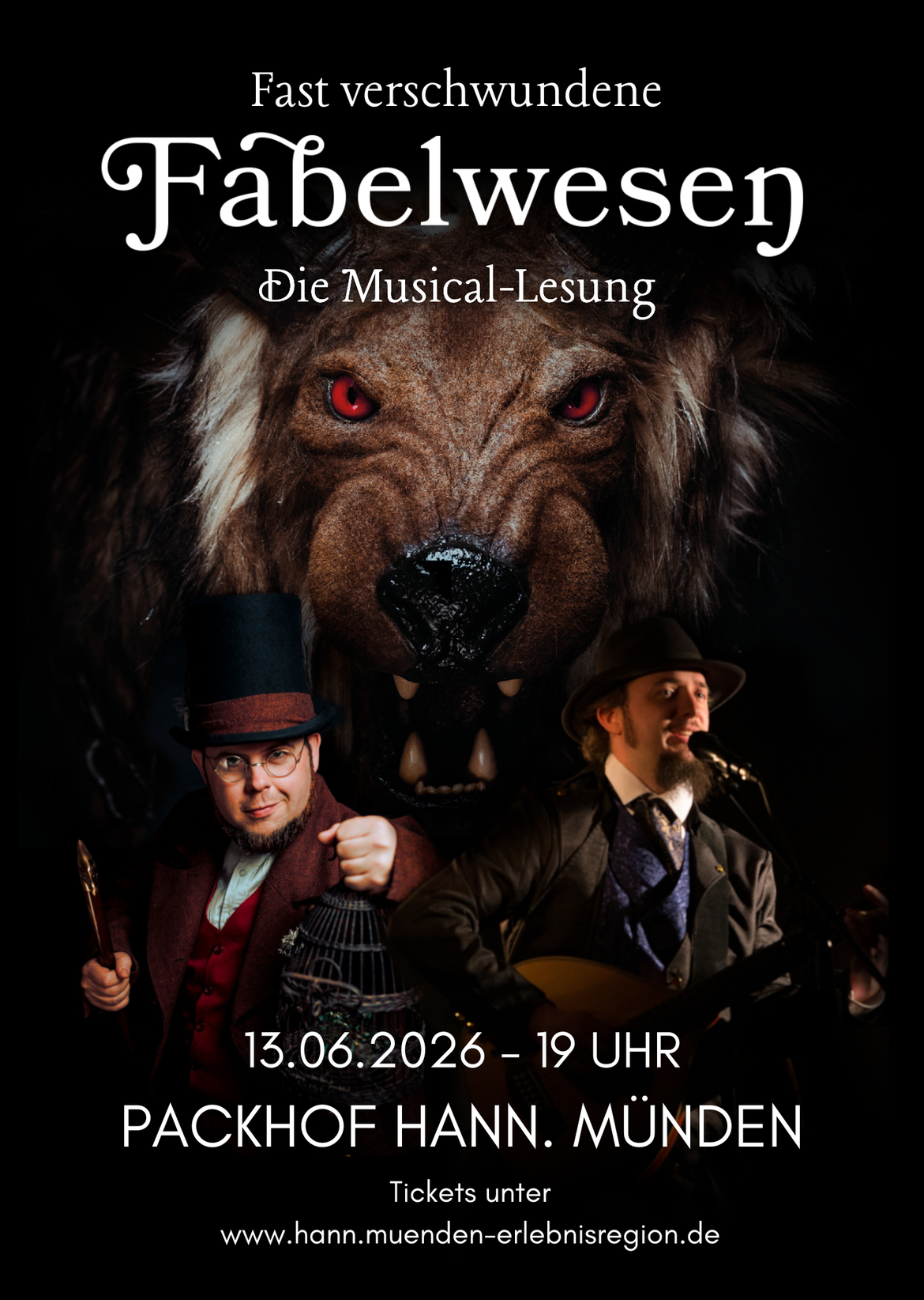 Fast verschwundene Fabelwesen - Die Musical-Lesung