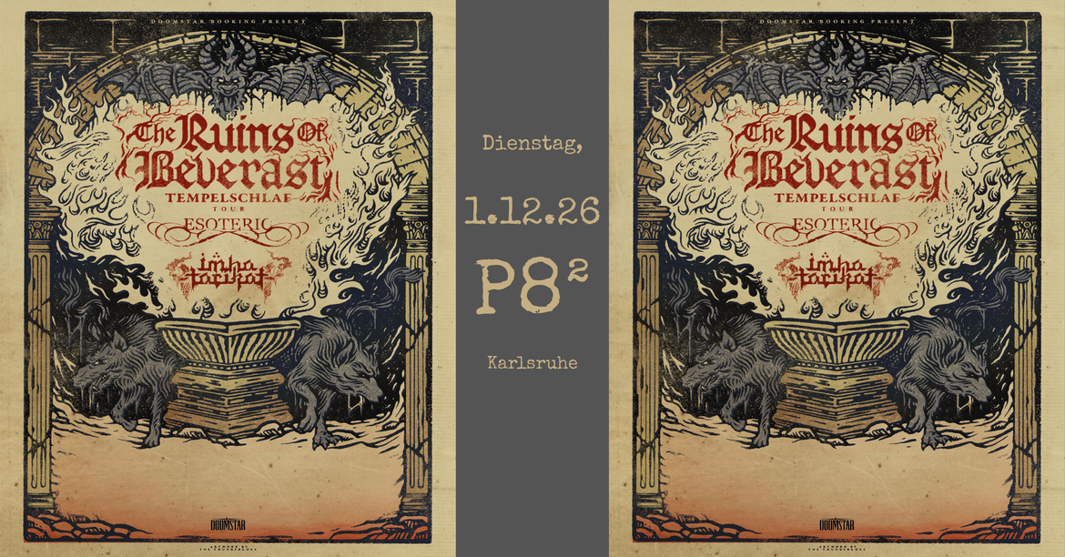 THE RUINS OF BEVERAST + ESOTERIC + IMHA TARIKAT Europe Tour 2026
