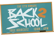 17th Annual Back 2 School Haircut Event REGISTER HERE