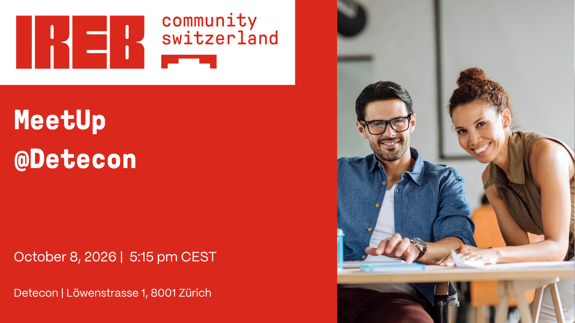 IREB Community Switzerland| Meetup Zürich @Detecon