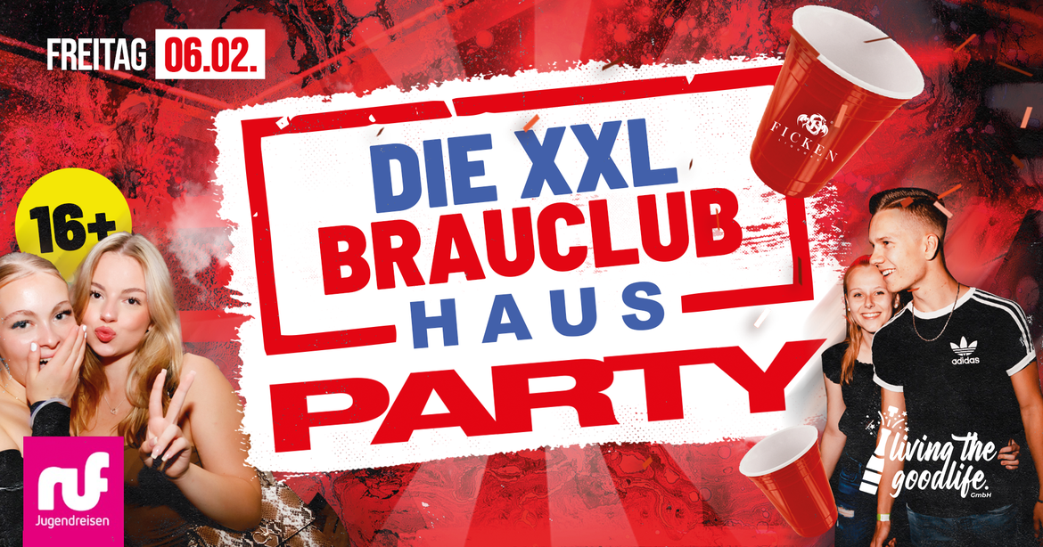 BRAUCLUBS HAUSPARTY I CHEMNITZ I 16+