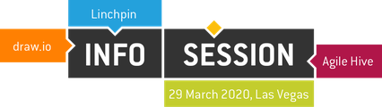 Linchpin, draw.io, Agile Hive and Atlassian Info Session in Las Vegas 2020