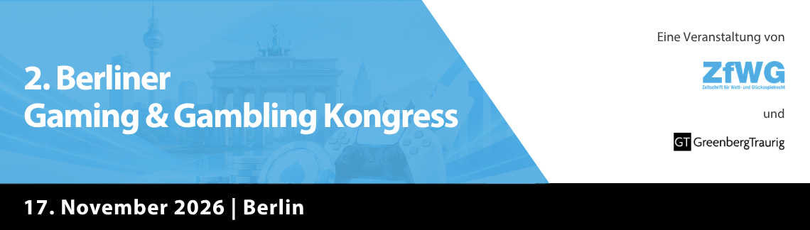 2. Berliner Gaming & Gambling Kongress