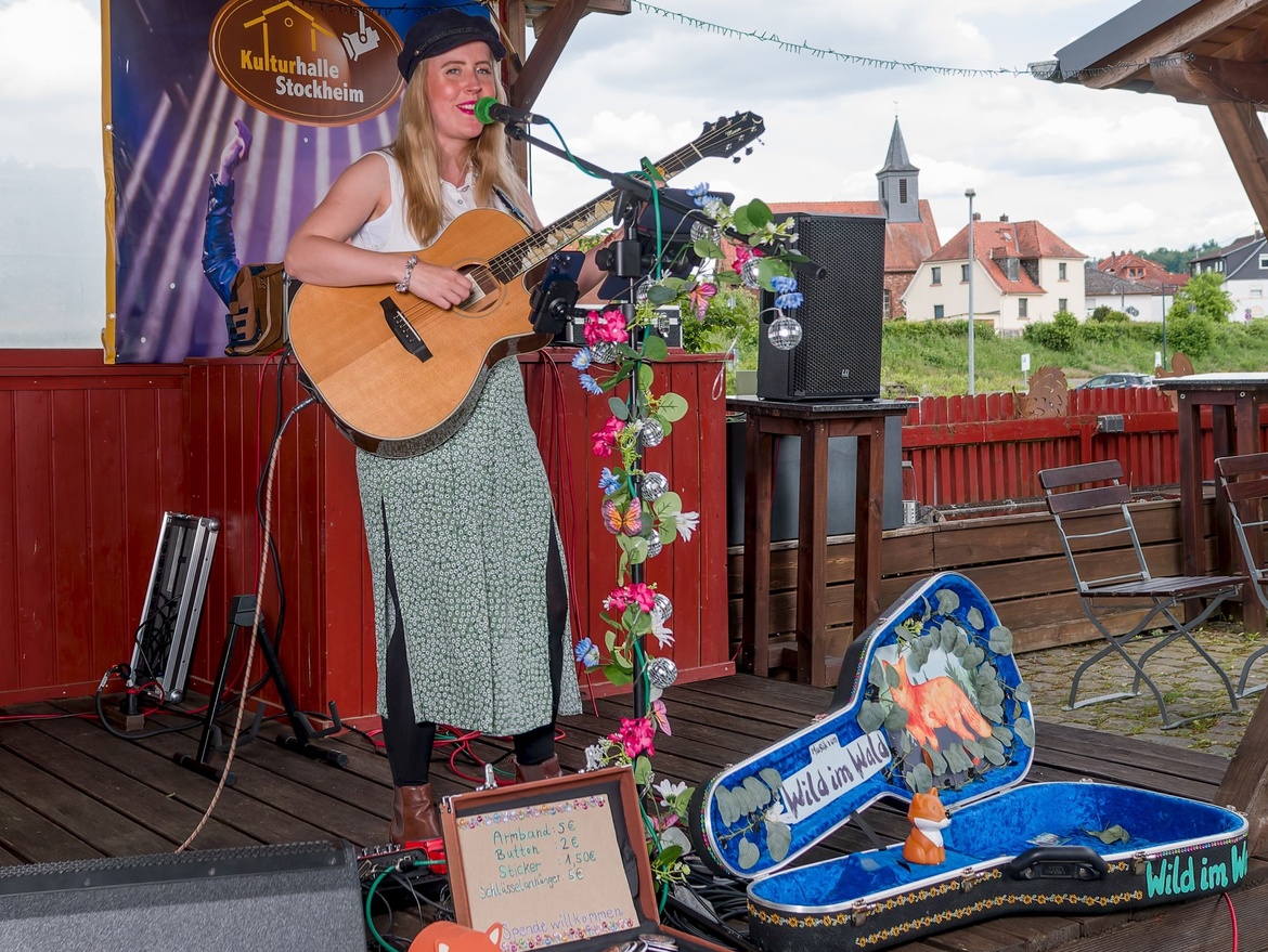 Nicky Kopp im Sommergarten