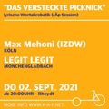 das verstecke Picknick mit Max Mehoni & Legit Legit
