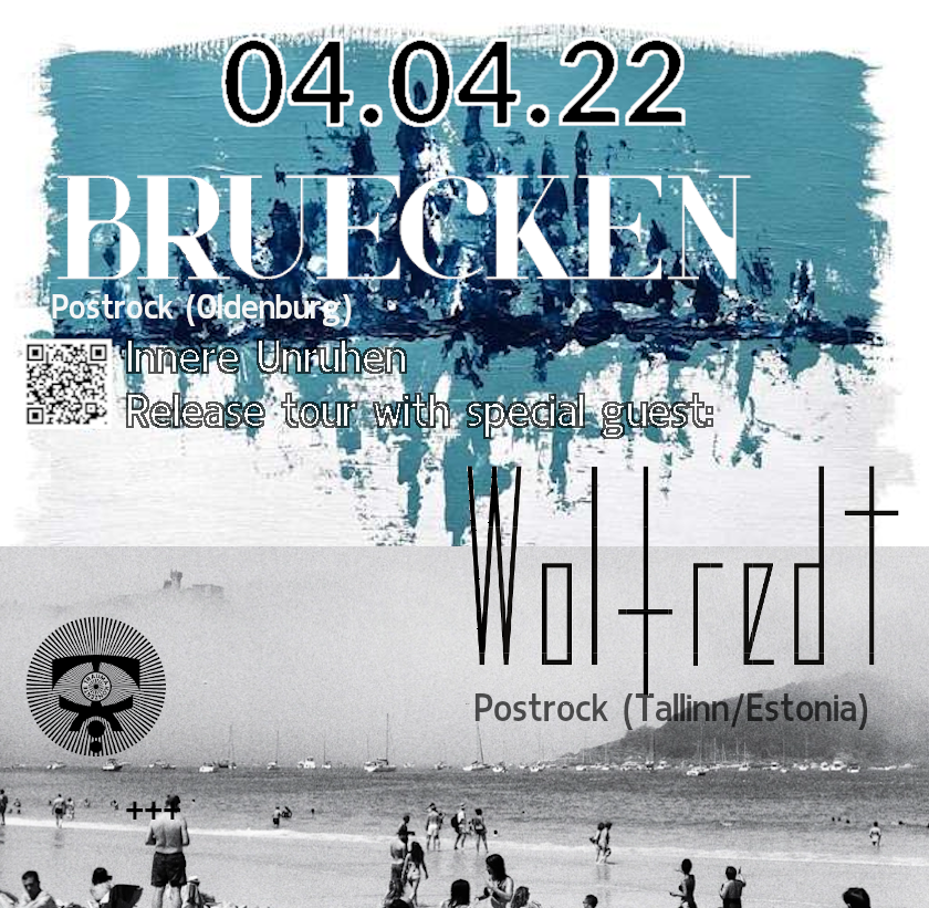 BRUECKEN [DE] und WOLFREDT [EST] live @Cafe Trauma Marburg