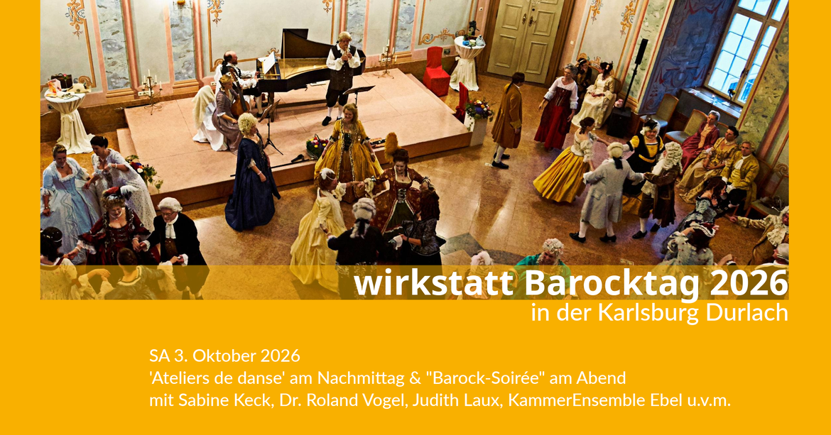 wirkstatt Barocktag 2026