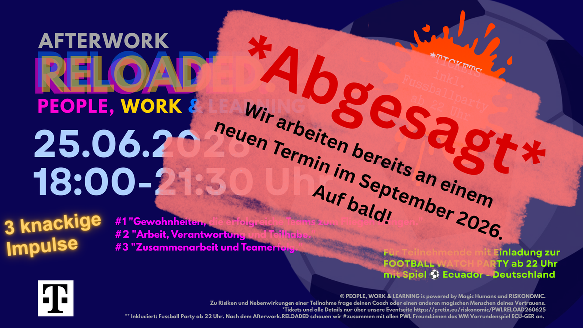 PEOPLE, WORK & LEARNING Afterwork.RELOADED