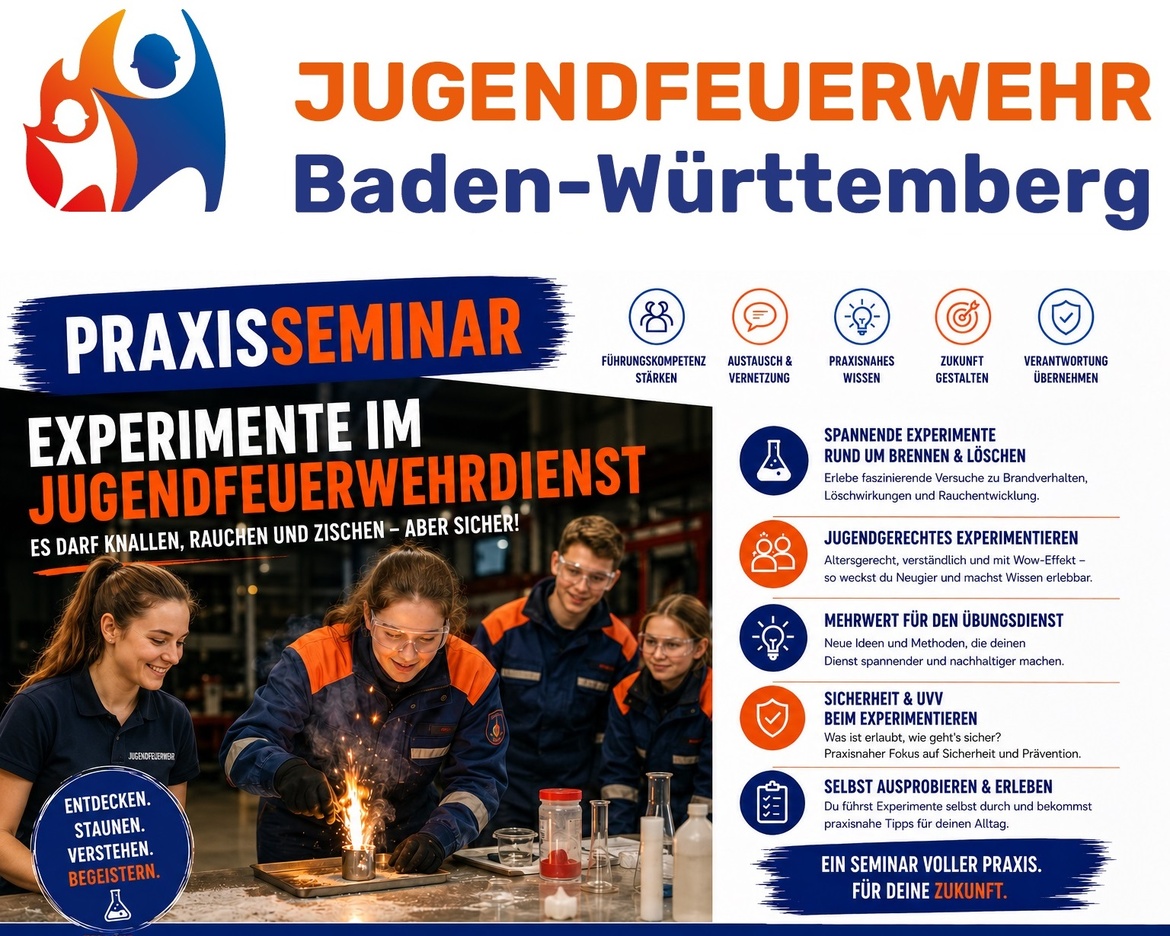 EXPERIMENTE IM JUGENDFEUERWEHRDIENST