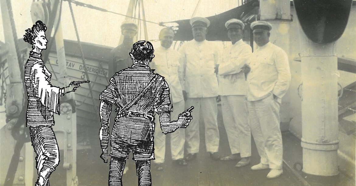 Foredrag: Gentlemanpiraterne og Aabenraadamperen “Gustav Diedrichsen” (i Flensborg)