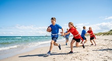 Beach Flag Football Camp by Vikings