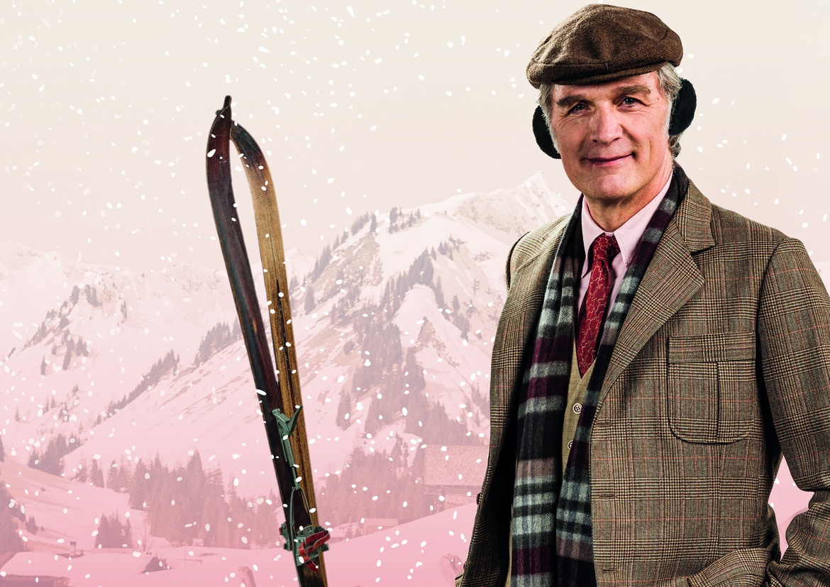 Theater: Ein Mann im Schnee