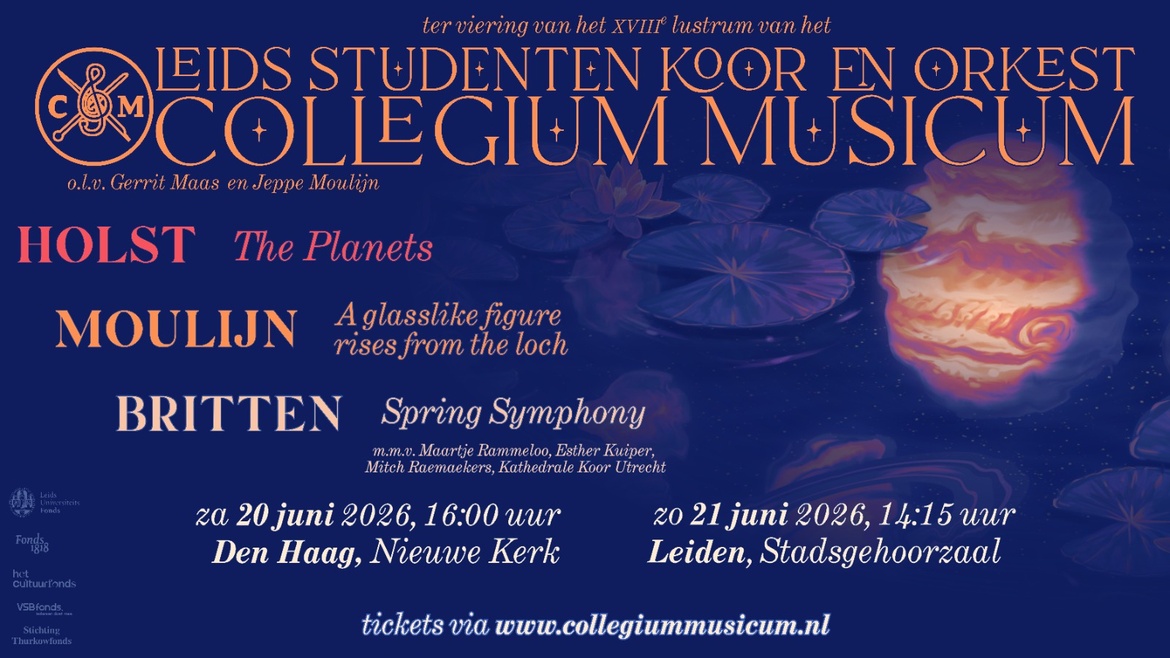 Lustrum concert L.S.K.O. Collegium Musicum  'Harmony of the Spheres' Nieuwe Kerk The Hague