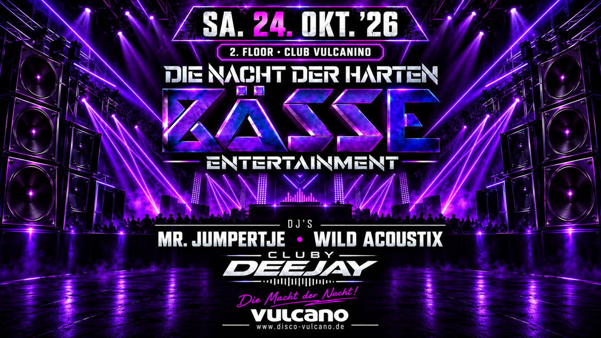 V³ | Die Nacht der Harten Bässe!