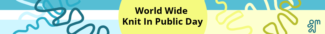 World Wide Knit In Public Day - Kolpingplatz Karlsruhe