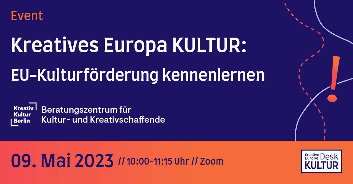 Kreatives Europa KULTUR: EU-Kulturförderung kennenlernen