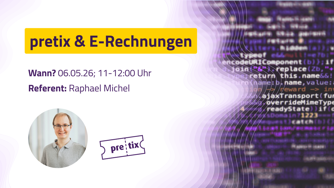 pretix und E-Rechnungen