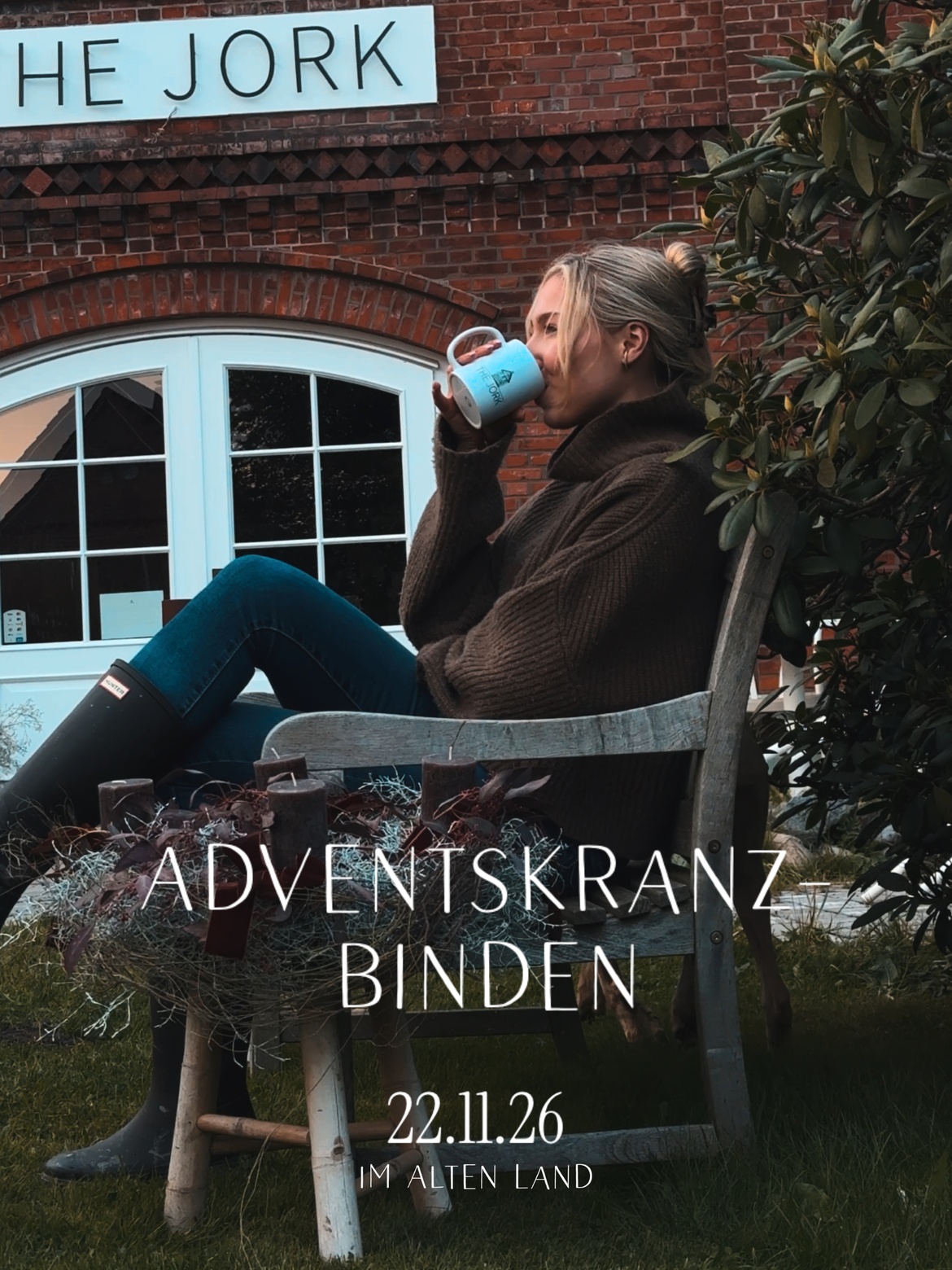 Adventskranzbinden