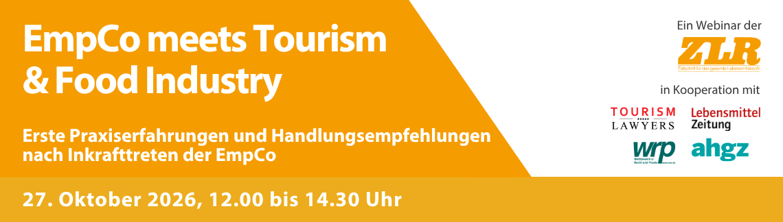 EmpCo meets Tourism & Food Industry
