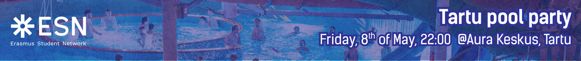 🏊‍♀️ Tartu Pool Party 🏊‍♂️