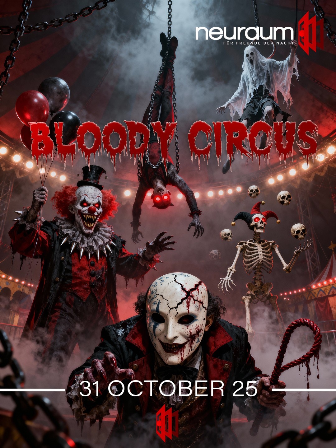 BLOODY CIRCUS – HALLOWEEN @ NEURAUM